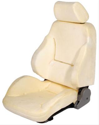 Procar Rally Series 1000 Seats 80-1000-99L Seat, 1000, Un-upholstered, Lever Recline, Sliders, Driver Side, Each thumbnail 2