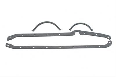 SCE AccuSeal E Oil Pan Gaskets 111091 Gasket, E, Multi-Piece, Nitrile, Butadiene, Chevy, Small Block, Set