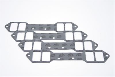 SCE AccuSeal E Intake Gaskets 111122 Manifold Gaskets, E, Composite, Rectangular Raised Port, Designed for RHS Pro Action 14 degree Heads, Chevrolet, Small Block, Set of 4