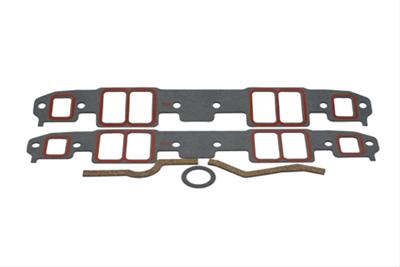 SCE AccuSeal E Intake Gaskets 211128 Gaskets, Manifold, E, Stock Ports, .062 in. Thick, Chevy, Small Block, Set