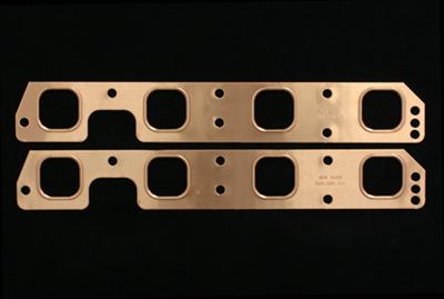 SCE Pro Copper Embossed Exhaust Gaskets 4266 Gaskets, Header, Copper, Dodge, Hemi, Pair thumbnail 2
