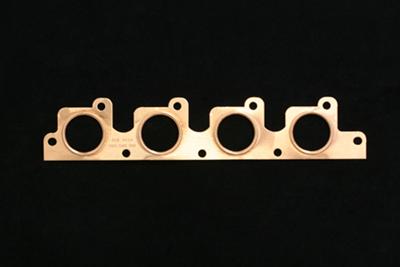 SCE Pro Copper Embossed Exhaust Gaskets 9419 Header and Manifold Gaskets, Embossed, Stock/Round Port, Ford, 2.0L, Each