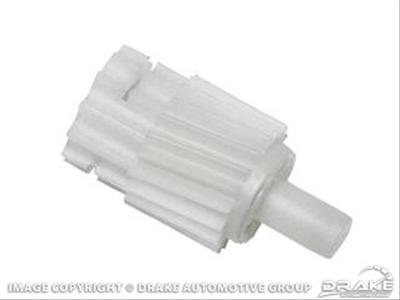 Scott Drake Speedometer Gears C0DD-17271-B Gear, Driven, Plastic, Yellow, 18-Tooth, Clockwise Rotation, Ford, Each thumbnail 2