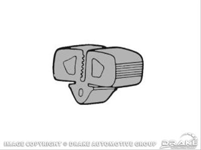 Scott Drake Hood Bump Stops C4DZ-16758-B Stop, Rubber, Black, Ford, Each thumbnail 2