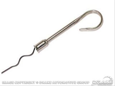 Scott Drake Engine Oil Dipsticks C5AZ-6750-BC 65-67 Dipstick (Stainless Steel Handle, OE Style)