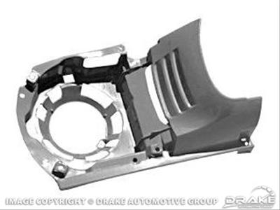 Scott Drake Headlamp Bucket Housings C5ZZ-13100-L Housing, Driver Side, Steel, Black, Ford, Kit