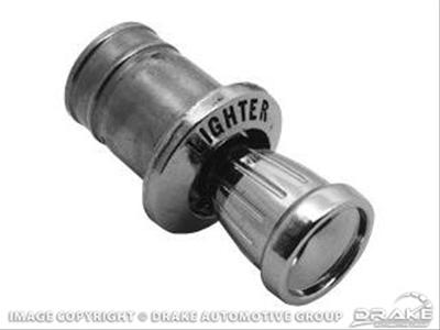 Scott Drake Cigarette Lighters C5ZZ-15052-K Lighter, Stock Type, Die-cast Zinc, Chrome, Ford, Each