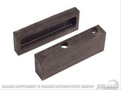 Scott Drake Heater Box Components C5ZZ-18500-C End Caps, Components, Ford, Set