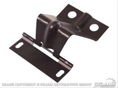Scott Drake Replacement Door Hinges C7ZB-6345702 Trap Hinge, Fastback, Ford Mustang, Black, Each