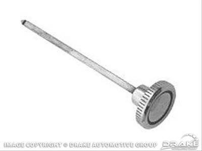 Scott Drake Replacement Dash Control Knobs C7ZZ-11661-A Knob, Headlight, Chrome, Ford, Each