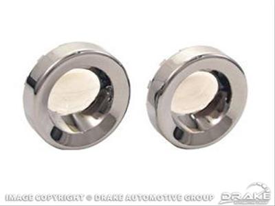 Scott Drake Console Components C7ZZ-13788-A Components, Overhead Map Light Bezels, Ford, Each