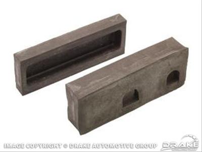 Scott Drake Heater Box Components C7ZZ-18500-C Component, End Caps, Ford, Mustang, With A/C, Set thumbnail 2