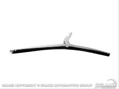 Scott Drake Wiper Blade Assemblies C9AZ-17528-A Assembly, Stainless Steel Frame, Black Rubber Blade, 16.00 in. Length, Ford, Each