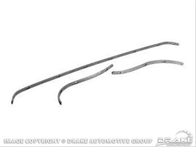 Scott Drake Convertible & T-Top Components MM-043 Top Rear Tack Strip Set