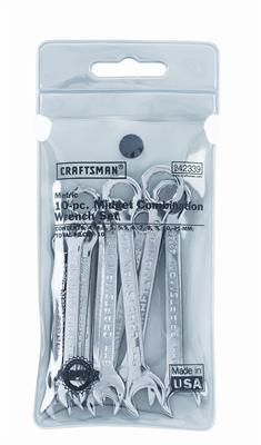 5点 Craftsman 009-42339 Craftsman Combination Ignition Wrench Sets