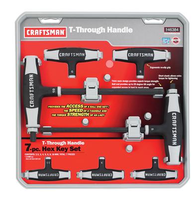 Craftsman 009-46384 Craftsman T-Through Handle Ball End Hex Key