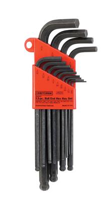 Craftsman 009-46754 Craftsman Standard Ball End Hex Key Sets