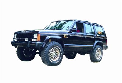 Superlift 97-98 Jeep TJ Coil Springs (Pair) 4in Lift - Front thumbnail 2