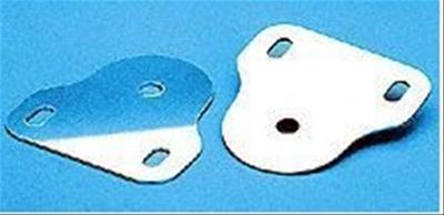 Smittybilt Stainless Steel Interior Windshield Brackets S/B7408 Bracket, Interior, Steel, Polished, Jeep, Pair thumbnail 2