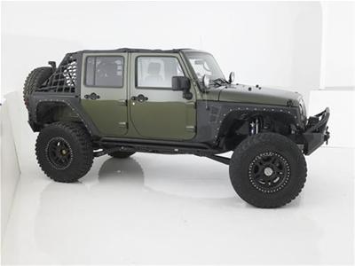 Smittybilt XRC Armor Corner Guards S/B76882 Body Guards, Armor, Steel, Black Powdercoated, Jeep, Wrangler JK, 4-Door, Pair thumbnail 2