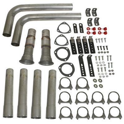 universal dual exhaust kit