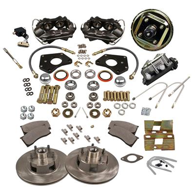 Summit Racing SUM-BK1209 Summit Racing™ Complete Drum-to-Disc Brake ...