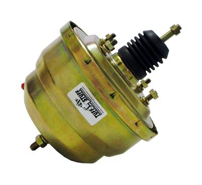 Tuff Stuff Performance Brake Boosters 2223NB Power Booster, 8 in. Diameter, Gold Zinc Plated, Dual Diaphram, Each