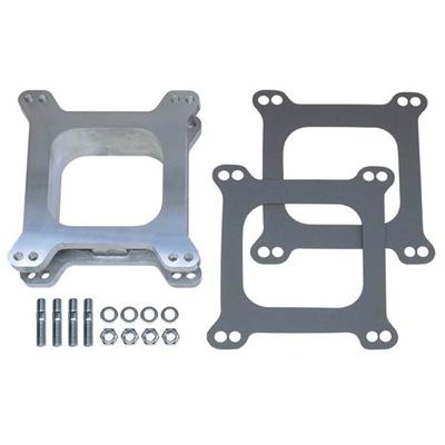 Trans-Dapt Performance 2 Inch Carburetor Spacer 2081 Spacer, Aluminum, in. Thick, Open, Square Bore, Each thumbnail 2