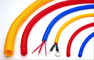 Trans-Dapt Performance Convoluted Tubing 7590 Tubing, Polyethylene, Yellow, 1/2 in. Diameter, 7 ft. Long, Each thumbnail 4