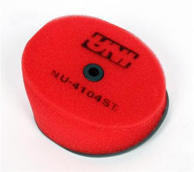 UNI Filter Multi-Stage Competition Air Filters UFI-NU-4104ST Filter, Competition, Foam, Red, for use on Honda®, Each