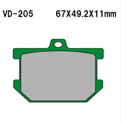 Vesrah VD-205 Organic Brake Pads 