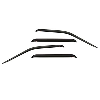 Westin Tape-On Slim Wind Deflectors 72-43488 Side Window Visors, Windguard, Front and Rear, Acrylic, Smoke, Hyundai, Santa Fe, Set of 4 thumbnail 2