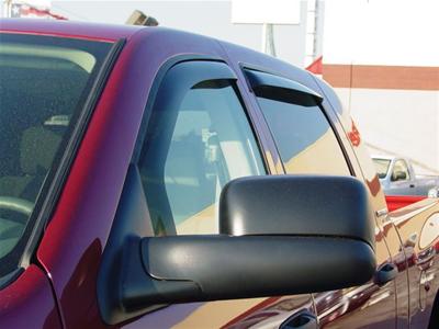Westin In-Channel Wind Deflectors 72-35499 Side Window Visors, Deflectors, In-Channel, Front and Rear, Acrylic, Smoke, Dodge, Set of 4 thumbnail 3