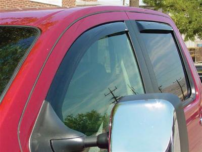 Westin In-Channel Wind Deflectors 72-69491 Side Window Visors, In-Channel, Front and Rear, Acrylic, Smoke, for Nissan, Set of 4 thumbnail 3