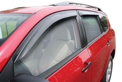 Westin In-Channel Wind Deflectors 72-88412 Side Window Visors, Deflectors, In-Channel, Front and Rear, Acrylic, Smoke, Toyota, Set of 4 thumbnail 3