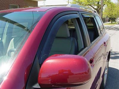 Westin In-Channel Wind Deflectors 72-88417 Side Window Visors, In-Channel, Front and Rear, Acrylic, Smoke, Toyota, Set of 4 thumbnail 3