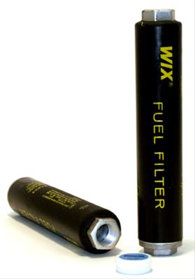 Wix 33033 3/8 Inch In-line Fuel Filter 4-Pack With Hoses & Clamps