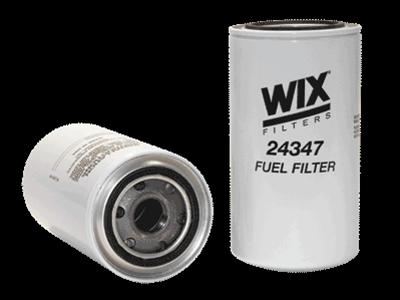 WIX Filters Pack of 1 24347 Heavy Duty Spin-On Fuel Filter 