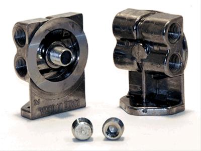 WIX Filters Remote Oil Filter Mounts WIX-24764 Mount, Remote, Single Filter, 3/4-16 in., Cast Aluminum, Natural, Each