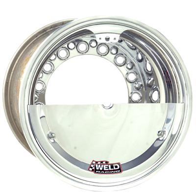 Weld Wide 5 XL Direct Mount 15x14 / 5x10.25 BP / 5in. BS Polished Assembly - Inner Beadlock thumbnail 2