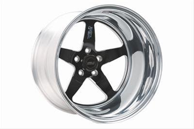 Weld S71 15x9.33 / 5x4.5 BP / 4.5in. BS Black Wheel (Low Pad) - Non-Beadlock