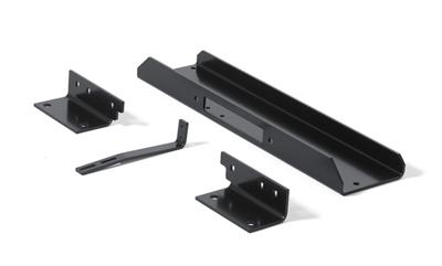 Warn Wrangler Winch Mounting Plates 13910 Plate, Steel, Black Powdercoated, Jeep, Each thumbnail 2