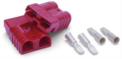 Warn Quick-Connect Plugs 22681 Connectors, Electrical, Winch Replacement Part, Quick-Connect, 50 amps Maximum, Pair