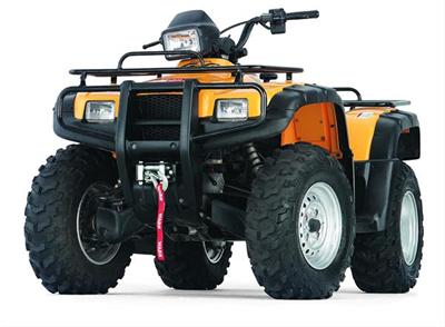 Warn ATV/UTV Winch Mounting Kits for 1998-2004 TRX450FM FOURTRAX FOREMAN S, TRX450FE ES, 1995-2003 TRX400FW 4X4 - 60174 Mount, Plate Style, Steel, Black Powdercoated, Each thumbnail 2