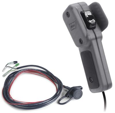 Warn Wired Remote Controllers 64259 Winch Controller, Hand-held, Push Button, Forward/Reverse, 10 ft. Cord Length, Each