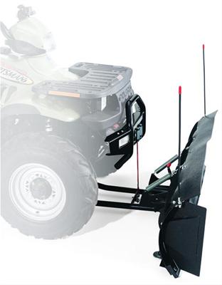 Warn Snow Plow Components 67679 Markers, 2 ft. Height, Red Rubber Tipped, Pair