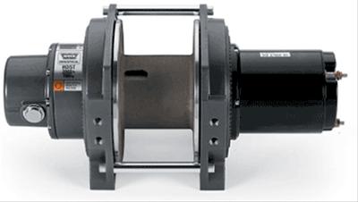 2,000 lbs. Warn DC2000 Large-Frame Industrial Hoists 70469 Hoist, Industrial, Electric, 12 V, lb. Capacity, Brake, Each