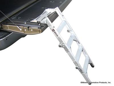Westin Truck-Pal Tailgate Ladder - Aluminum thumbnail 2