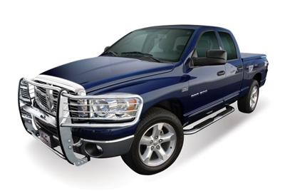 Westin 2002-2008 Dodge Ram 1500 Quad Cab Platinum 4 Oval Nerf Step Bars - SS thumbnail 4