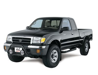 Westin 1995-2004 Toyota Tacoma Reg Cab (4WD or PreRunner only) Signature 3 Nerf Step Bars - Black thumbnail 2